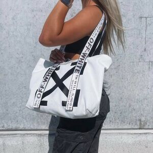 Off White X Canvas Bag